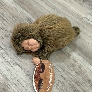 VTG Anne Geddes Hedgehog  Baby Doll Plush